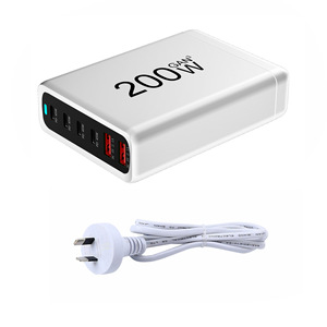 6 in 1 PD 45W DC 5V2.1A <strong>Multiple</strong> High <strong>Power</strong> Charger High <strong>Output</strong> 200W 4 Type C 2 <strong>USB</strong> Port GaN <strong>Usb</strong> C Charging Station - Product Image 5