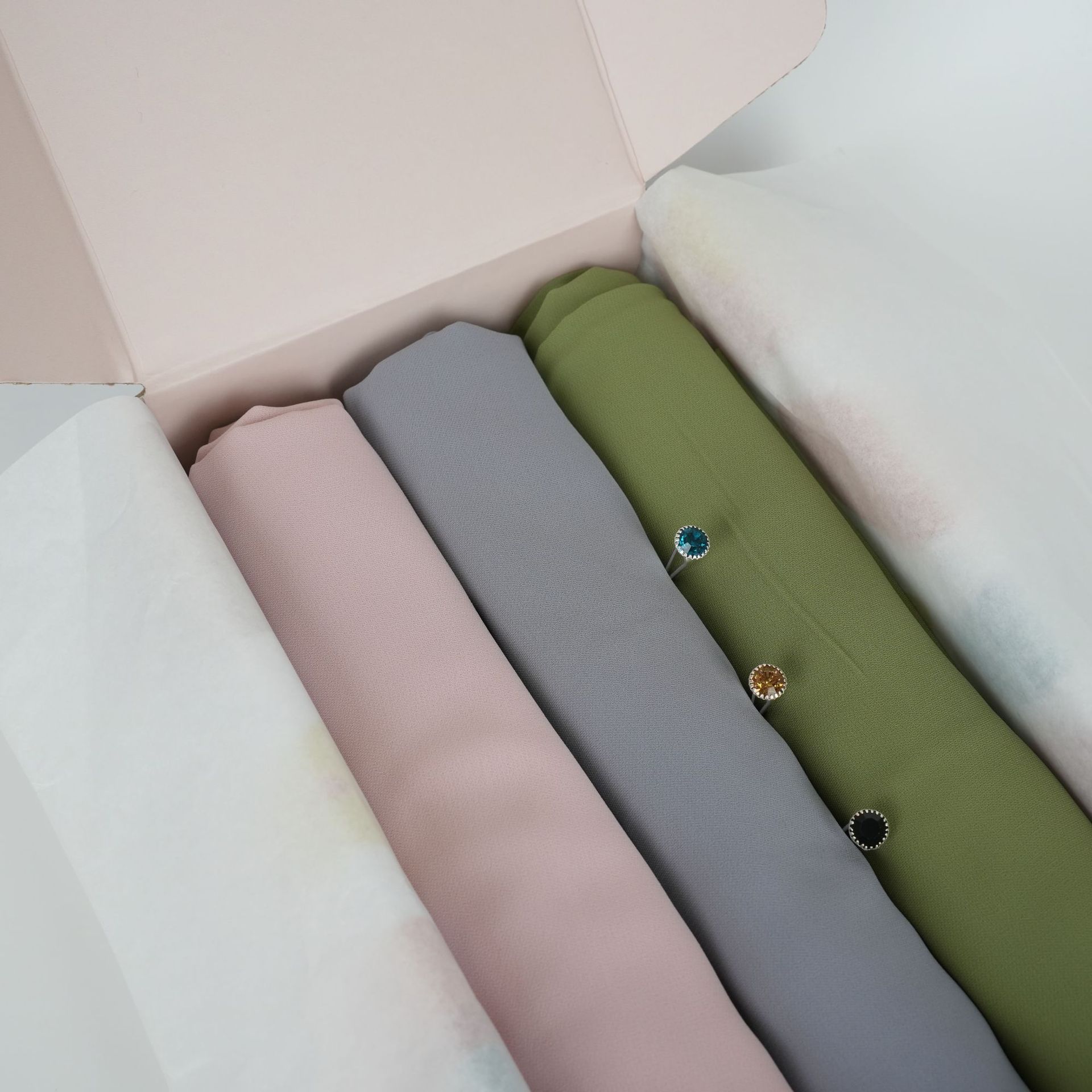 Type a (pink + gray + green) - 70*180cm