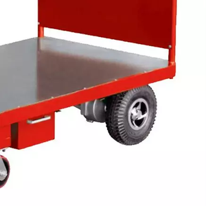 Plataforma motorizada para manejo de materiales, carrito de mesa con soporte de placa plana manual - Product Image 3