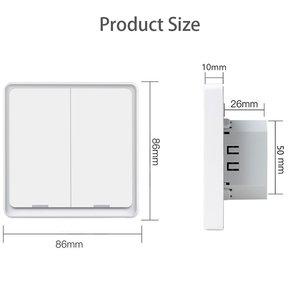 Tuya Zigbee Smart Switch 1/2/3 Gang controllo domotico intelligente lavora con Alexa Google Home Assistant - Product Image 6