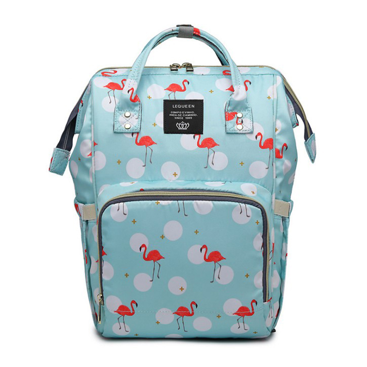 flamingo-light blue