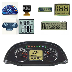 Flugzeug Tachometer LCD Display Kopf Massage gerät LCD Display Auto Klimaanlage Controller LED Hintergrund beleuchtung Segment Displays - Product Image 3