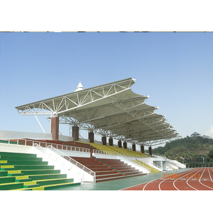 Prefab Football <strong>Stadium</strong> Light Steel Structure Space Canopy Bleachers Roofing Baseball <strong>Stadium</strong> - Product Image 3