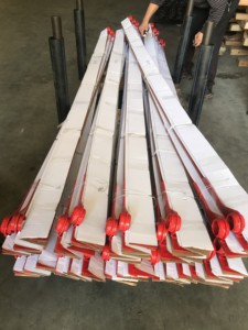 Kudcdc105 harvester yedek parça 5T124-51312 5T124-51310 bıçak takma kesici komple bıçak REAPING <span class=keywords><strong>COMP</strong></span> 5T124-5131-0 kırmızı renk