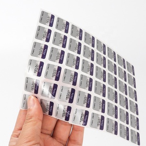 Benutzer definierter Druck aufkleber QR-Code-Etikett Seriennummer Einzigartige Nummerierung nummeriert Variable QR-Code-Etikett Sicherheits etikett mit QR-Code