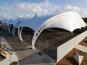 Sepi không thấm nước pvdf PTFE ngoài trời mái căng bóng kéo màng cấu trúc - Product Image 6