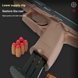 Toptan çöl kartal yumuşak kurşun oyuncak silah başlatıcısı USP forSimulation bağlantı sınır ötesi plastik mermi eeje - Product Image 3