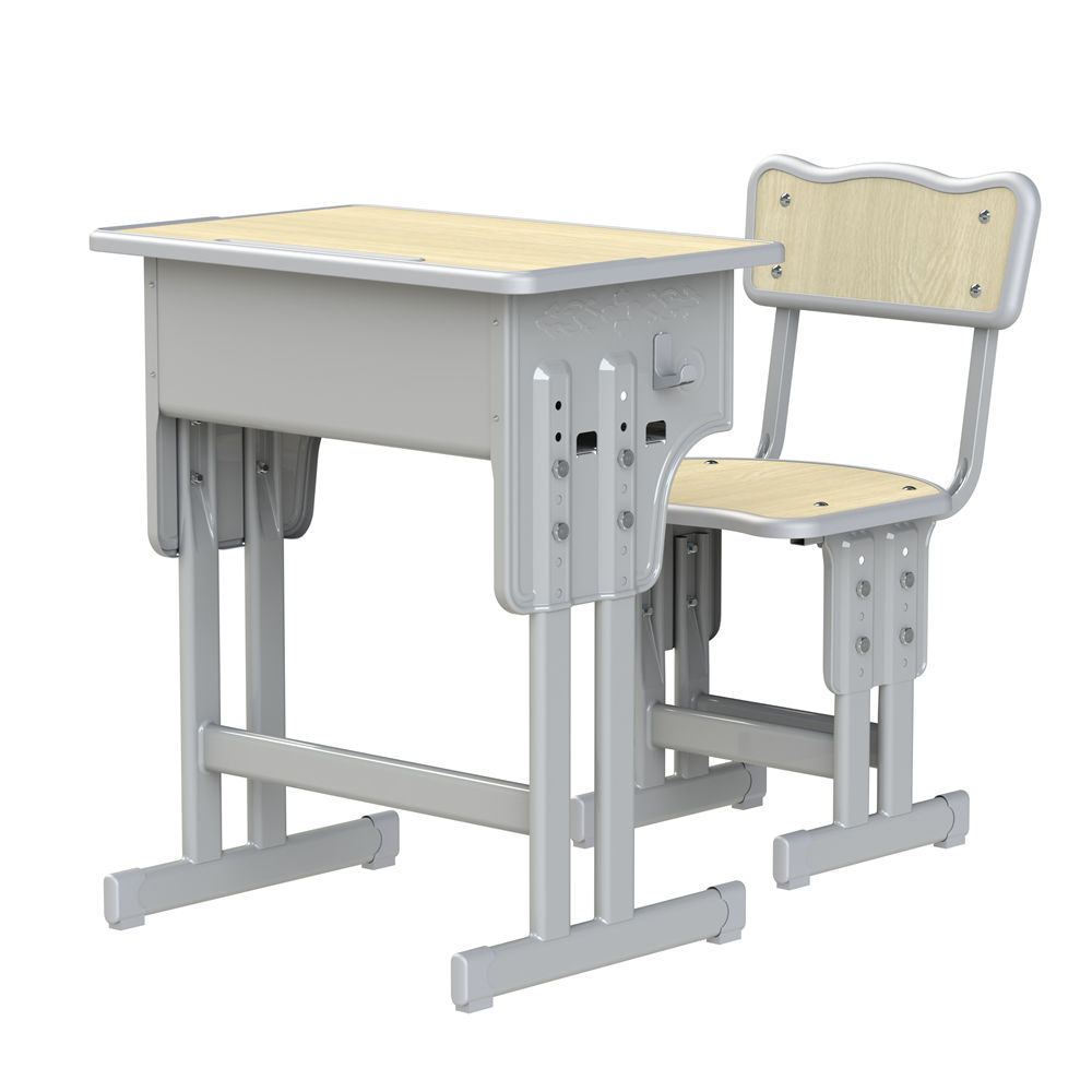 Bureau et chaise - Gris