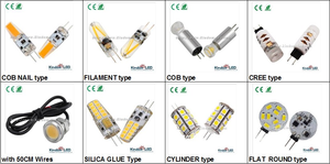 ABS + PC kapak dim AC DC12V LED G4 1.5W ampuller led ışıkları G4 - Product Image 5