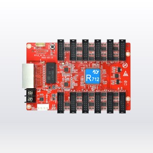 Контроллер приемной карты HuiDu HD R712 поддерживает как синхронную, так и асинхронную систему управления, а не HD R512T