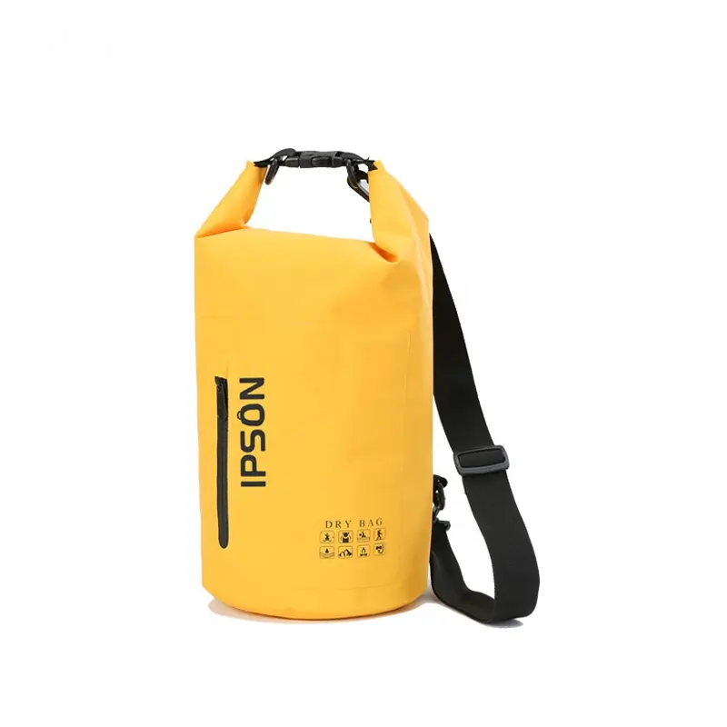 Водонепроницаемая сумка IPSON для отдыха на открытом воздухе из ПВХ, сумка для плавания, каякинга, лодки, кемпинга