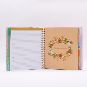 B5 formato settimanale Planner Notebook con le pagine a scheda - Product Image 4
