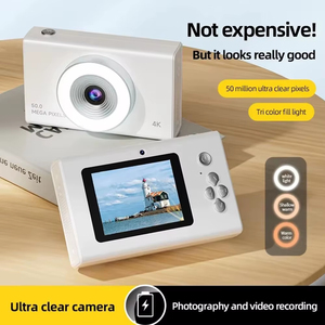 2.4I NCH IPS ekran 8x Zoom HD 4K dijital kamera 50 milyon piksel otomatik odaklama CCD üç tip aydınlatma serbestçe değiştirilebilir - Product Image 2