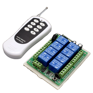 Foyum 8-Button RF kablosuz uzaktan kumanda ABS vinç 433MHz anten LED otomatik garaj kapısı 12V akıllı endüstriyel - Product Image 5