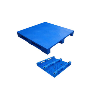 48x48 HUADING HDPE Steel Pallets <strong>Cost</strong>-Effective Recycled Plastic Roll Pallet with 4-Way <strong>Entry</strong> for Warehouses Single Faced Style - Product Image 6