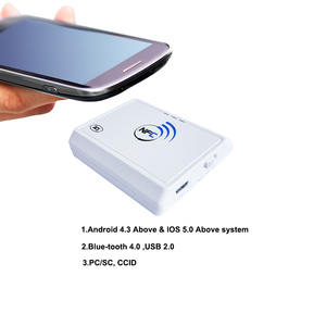 Externer ISO14443-Zahlungskartenleser NFC Wireless Ble 4.0 Android IOS NFC-Leser - Product Image 2