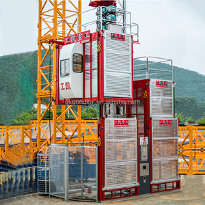 高质量SC200/200建筑材料和乘客升降机，配有耐用的发动机核心部件 - Product Image 2