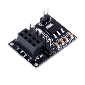 NRF24L01 adattatore Wireless modulo 3.3V nuova presa adattatore piastra per 8pin per arduino Robot auto 24 l01 modulo Wireless - Product Image 3