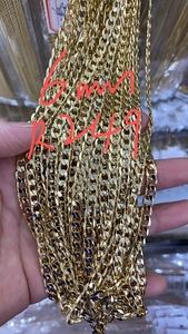 1113 Xu Ping takı çeşitli stilleri tasarım zinciri 14K altın ile eşleştirilebilir kolye zincir kolye - Product Image 5