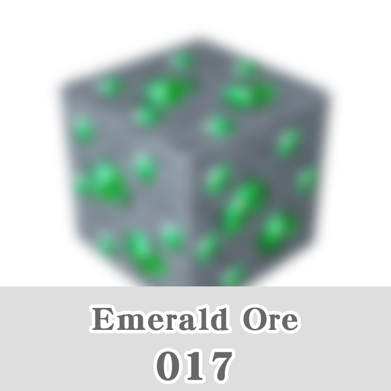 017-minerai d'émeraude
