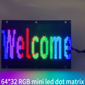1mmプログラマブルカスタムテキストアニメーションミニRGB Ledドットマトリックスディスプレイ - Product Image 6