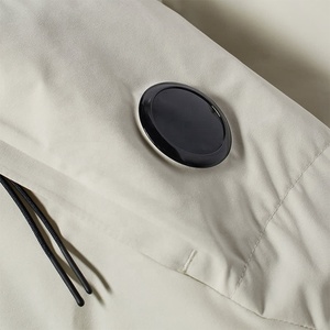 定制白色两口袋男士专用时尚夹克拉链羽绒服 - Product Image 5