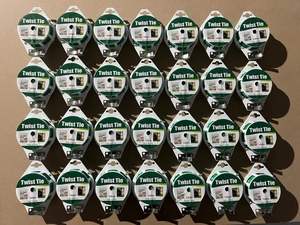 カスタム再利用可能な多目的ツイストオフケーブルタイ緑色のプラスチックPVCビニールコーティングされた園芸植物ツイストタイスプールカッター付き50m - Product Image 2