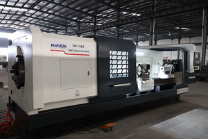 Máquina de torno de acero paralelo roscado de tubos CNC serie QK Haisen con alta precisión - Product Image 2