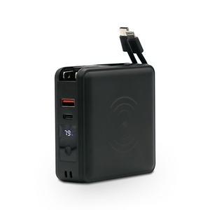 Portable 15000mAh 22.5W PD <strong>QC3.0</strong> <strong>Power</strong> <strong>Bank</strong> Replace Plugs USBC or <strong>Input</strong> 5 <strong>Output</strong> Built-in AC Wall Plug Battery Pack - Product Image 5