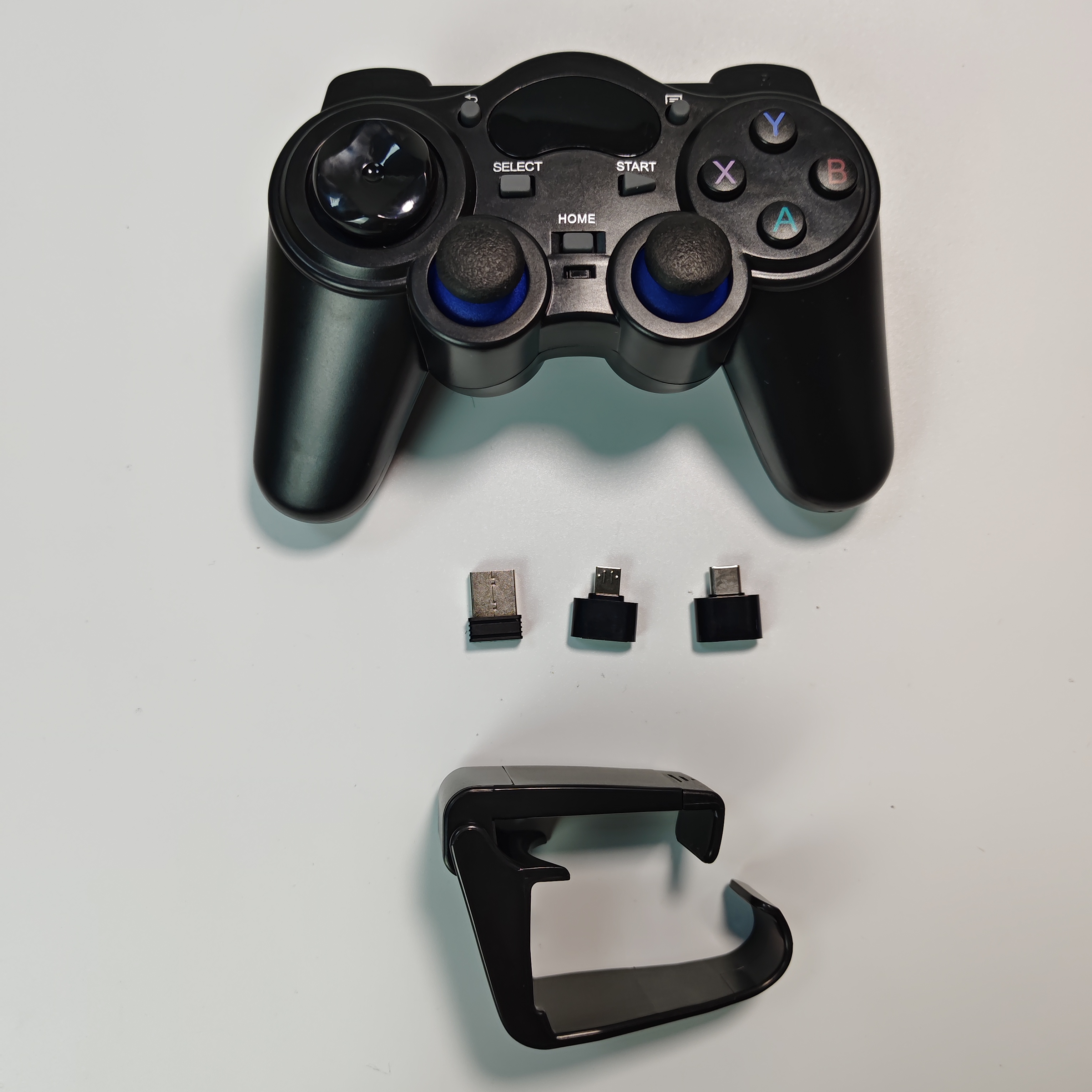 Black with stand