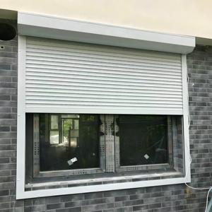 Uragano antivento in alluminio avvolgibile porta avvolgibile porta di sicurezza tapparella automatica tapparella per finestre e porte