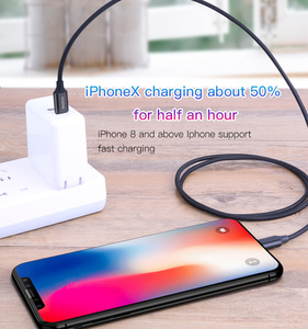 Pd 2.4A naylon örgülü cep telefon veri kablosu hattı yeni hızlı şarj C tipi mobil veri kablosu - Product Image 3