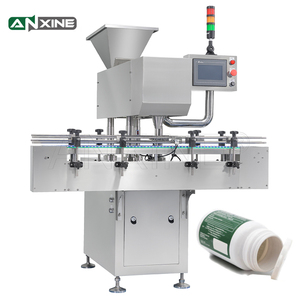 自动8通道智能胶囊计数器电子振动片剂胶囊计数装瓶机 - Product Image 1