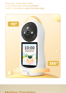 微距视频新设计Wifi摄像机与夜视360度云台功能与视频通话 - Product Image 5