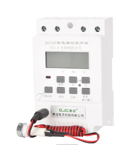 Interruttore della luce programmabile giornaliero Timer interruttore orario digitale interruttore Timer KG316T 220V
