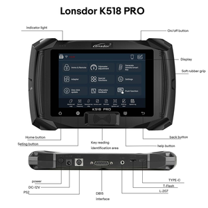 Lonsdor K518 PRO FCV Version All-in-One-Autos chl üssel programmierer 5 5 Car Series Kostenlose Verwendung 5 Feste Funktionen 5 Optionale Funktionen