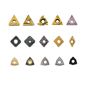 Vulcan tungsten <span class=keywords><strong>carbide</strong></span> biến chèn cho thép không gỉ indexable Lathe rãnh chèn CNC Công cụ Cắt cho kim loại - Product Image 1