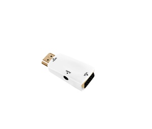 Adaptador HDMI a VGA directo de fábrica con convertidor de audio macho a hembra Adaptador HDMI a VGA - Product Image 2