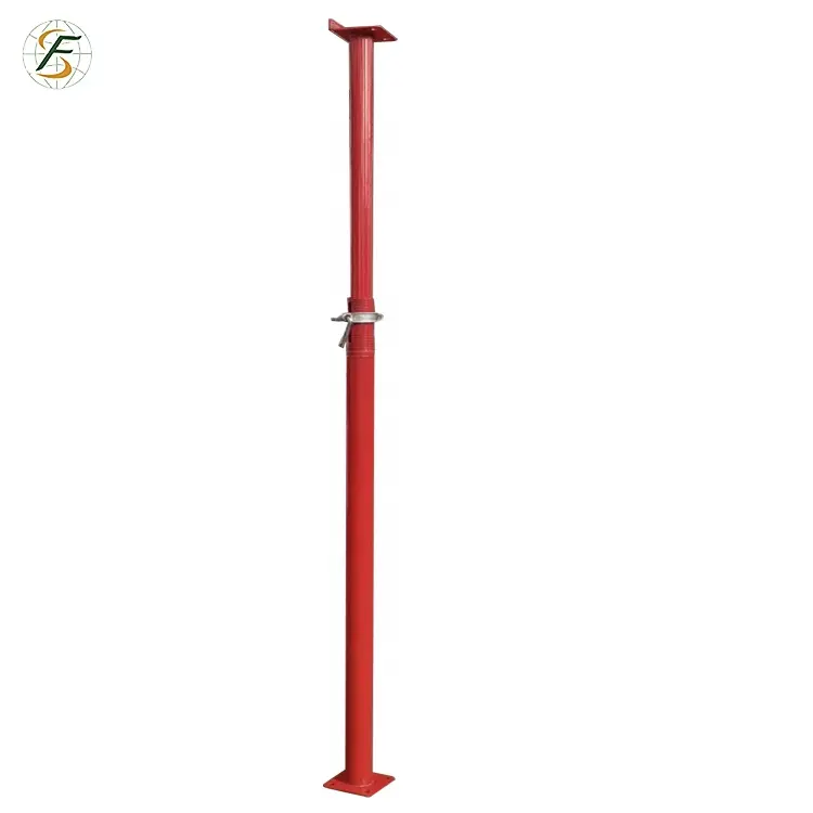 Q235 Galvanized adjustable Shoring post steel scaffolding props for formwork