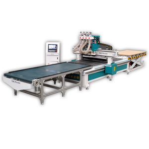 生产线数控刳刨机木工自动装卸套料机9.0kw Atc风冷主轴真空 - Product Image 2