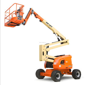 E450AJ Hydraulische Gelenk armlift Luft arbeitsbühne 14m Cherry Picker Towable Boom Lift