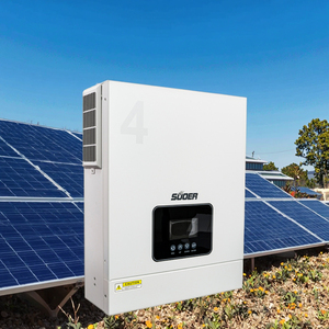 Suoer 4.2KW MPPT Inversor híbrido solar Inversor de red de encendido y apagado con salida monofásica Controlador solar MPPT de alta eficiencia - Product Image 1