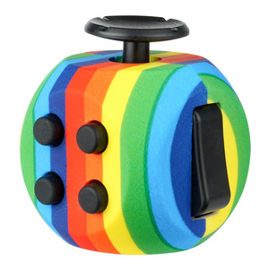 Низкая цена Непоседа шар паззл куб fidget cube фиджет-контроллер pad куб - Product Image 6