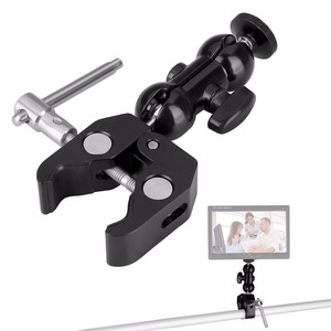 HOSHIマジック摩擦アームマウントカメラクランプボールヘッドスーパーカニクランプDJI RoninジンバルDSLR液晶モニター用 - Product Image 3