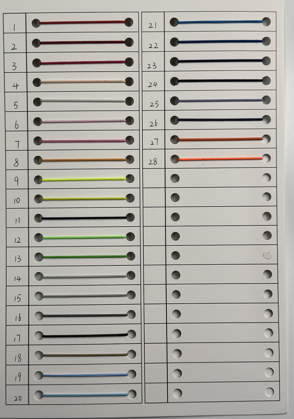 coloré
