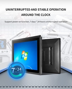 Máquina todo en uno de control de PC industrial Pantalla táctil capacitiva Configuración de PLC integrada Computadora táctil resistiva - Product Image 6