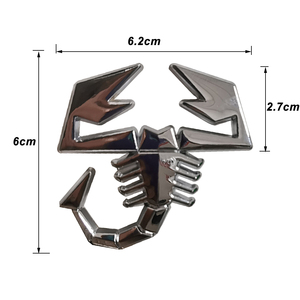 Metal Car <strong>Stickers</strong> Decorative Car Emblem Scorpion Decorative Car Logo 3D Paste - Product Image 6