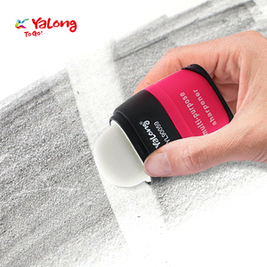 Hot-Bán Tẩy/Bút Chì Mài 2-Trong 1 Hình Bầu Dục Hình Dạng Thiết Kế Cao Su Tẩy Hợp Kim Lưỡi Mài Cho Sinh Viên - Product Image 3