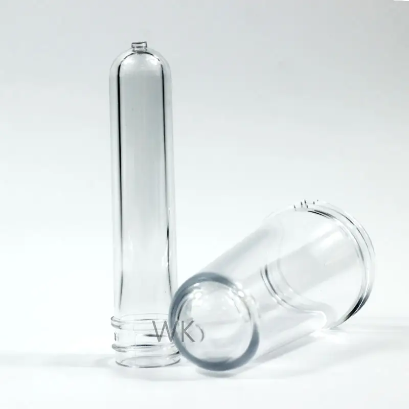 Venta al por mayor 20mm cuello PET botella de plástico preforma para cosméticos