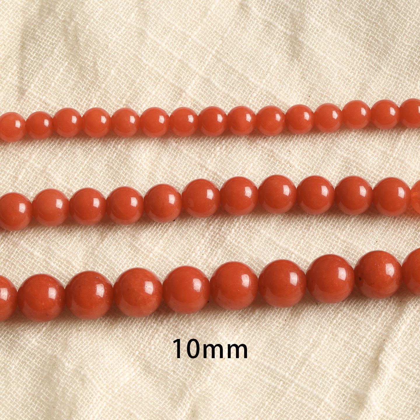 Kaki Rouge 10mm 5pcs